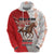 Horse Racing Christmas Zip Hoodie Giddy Up Pick Up Your Feet - Wonder Print Shop