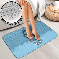 Santa Claus Is Kayaking To Town Bathroom Set Merry Christmas - Wonder Print Shop