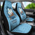 Santa Claus Is Kayaking To Town Car Seat Cover Merry Christmas - Wonder Print Shop