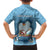 Santa Claus Is Kayaking To Town Kid Hawaiian Shirt Merry Christmas - Wonder Print Shop