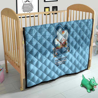 Santa Claus Is Kayaking To Town Quilt Merry Christmas - Wonder Print Shop