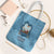 Santa Claus Is Kayaking To Town Tote Bag Merry Christmas - Wonder Print Shop