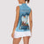 Santa Claus Is Kayaking To Town Women Sleeveless Polo Shirt Merry Christmas - Wonder Print Shop
