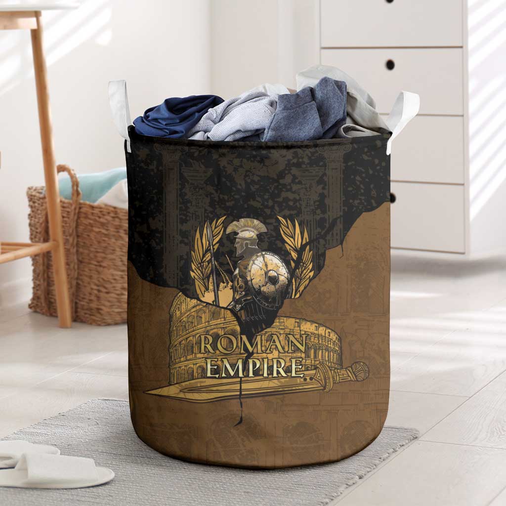 Roman Empire Laundry Basket Centurion Colosseum - Wonder Print Shop