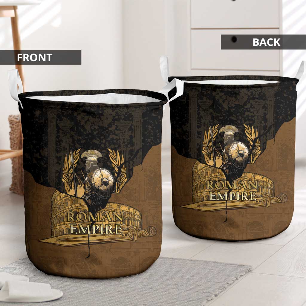 Roman Empire Laundry Basket Centurion Colosseum - Wonder Print Shop