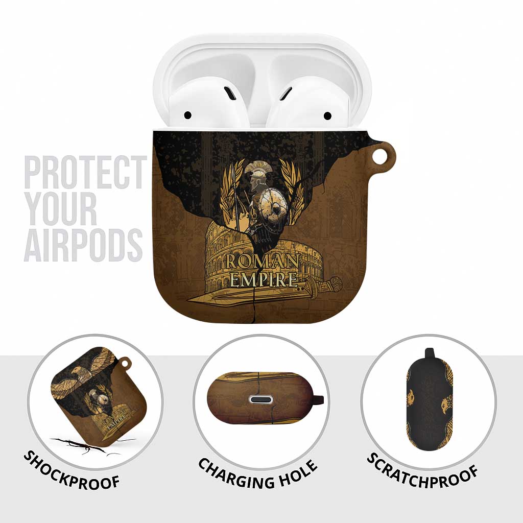 Roman Empire AirPods Case Centurion Colosseum - Wonder Print Shop