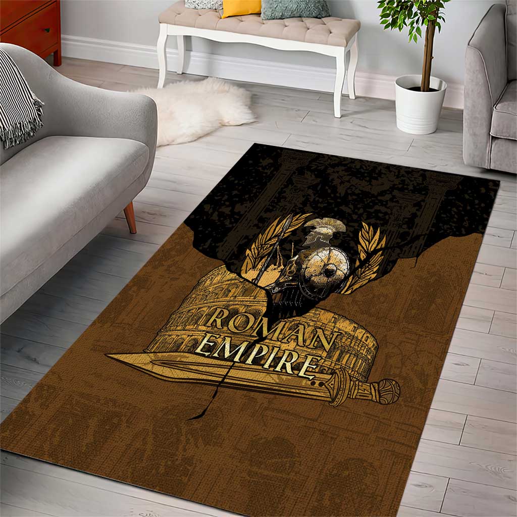 Roman Empire Area Rug Centurion Colosseum - Wonder Print Shop
