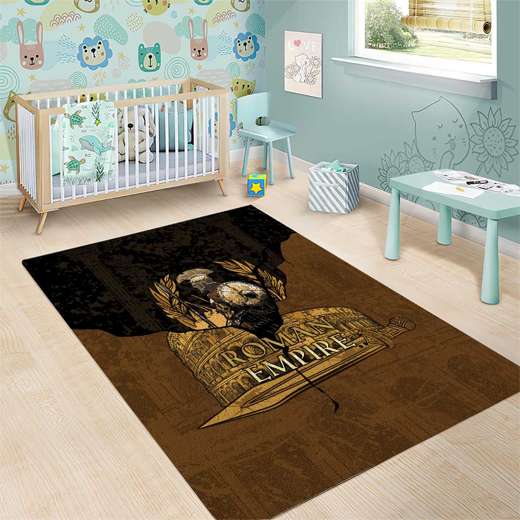 Roman Empire Area Rug Centurion Colosseum - Wonder Print Shop