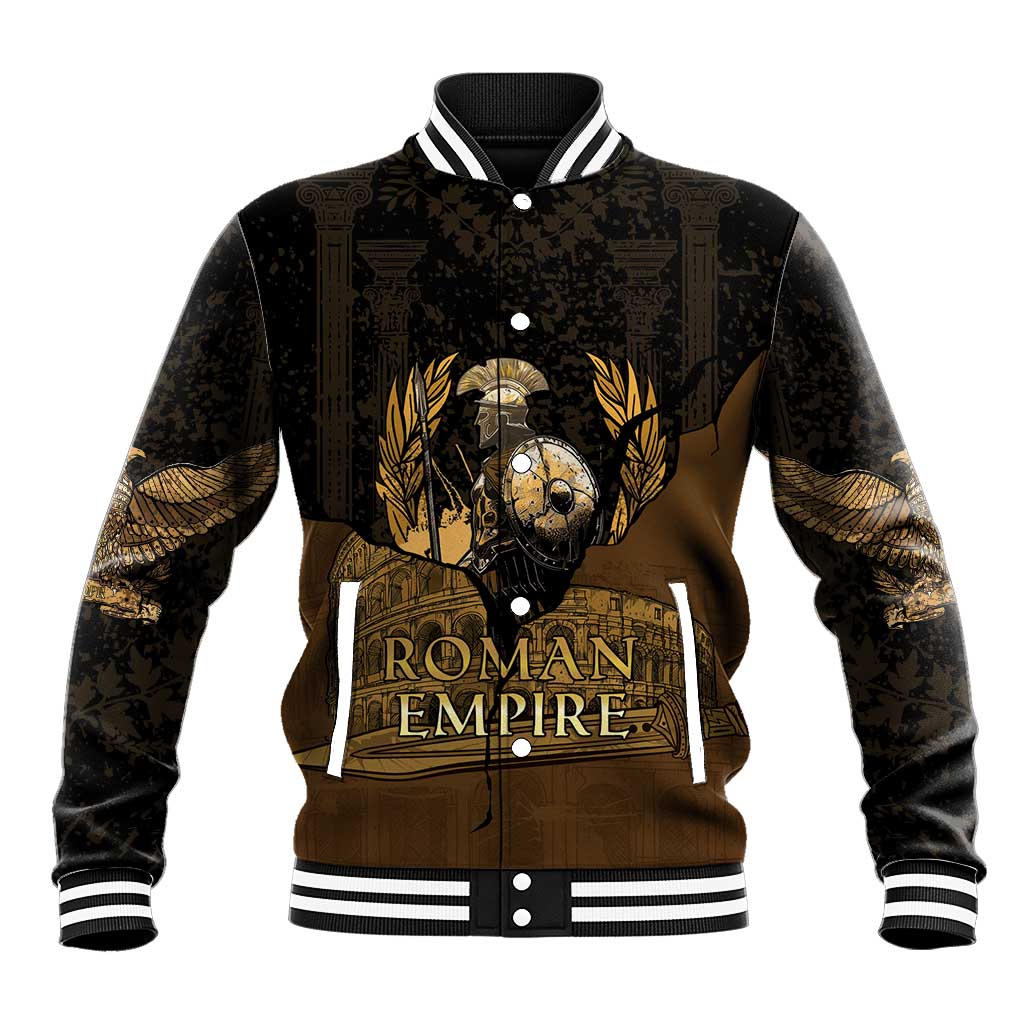 Roman Empire Baseball Jacket Centurion Colosseum - Wonder Print Shop