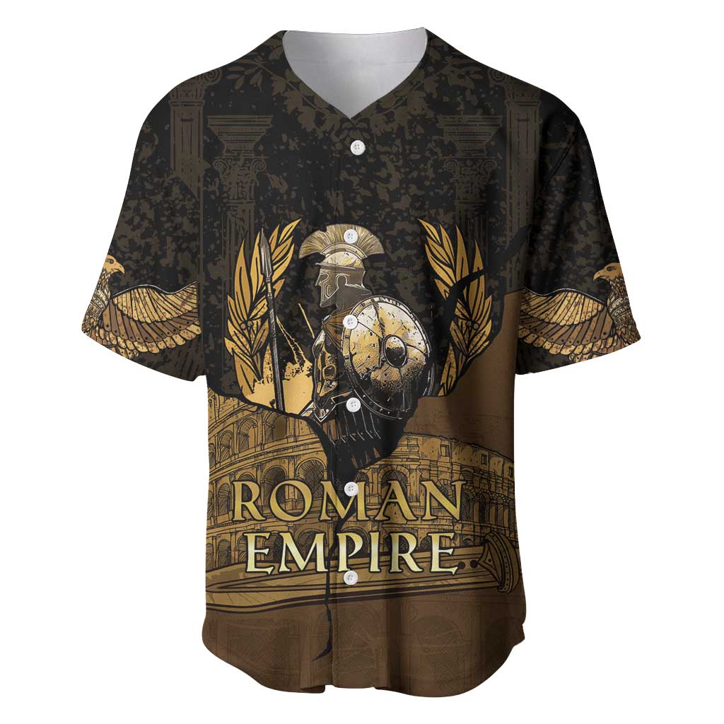 Roman Empire Baseball Jersey Centurion Colosseum - Wonder Print Shop
