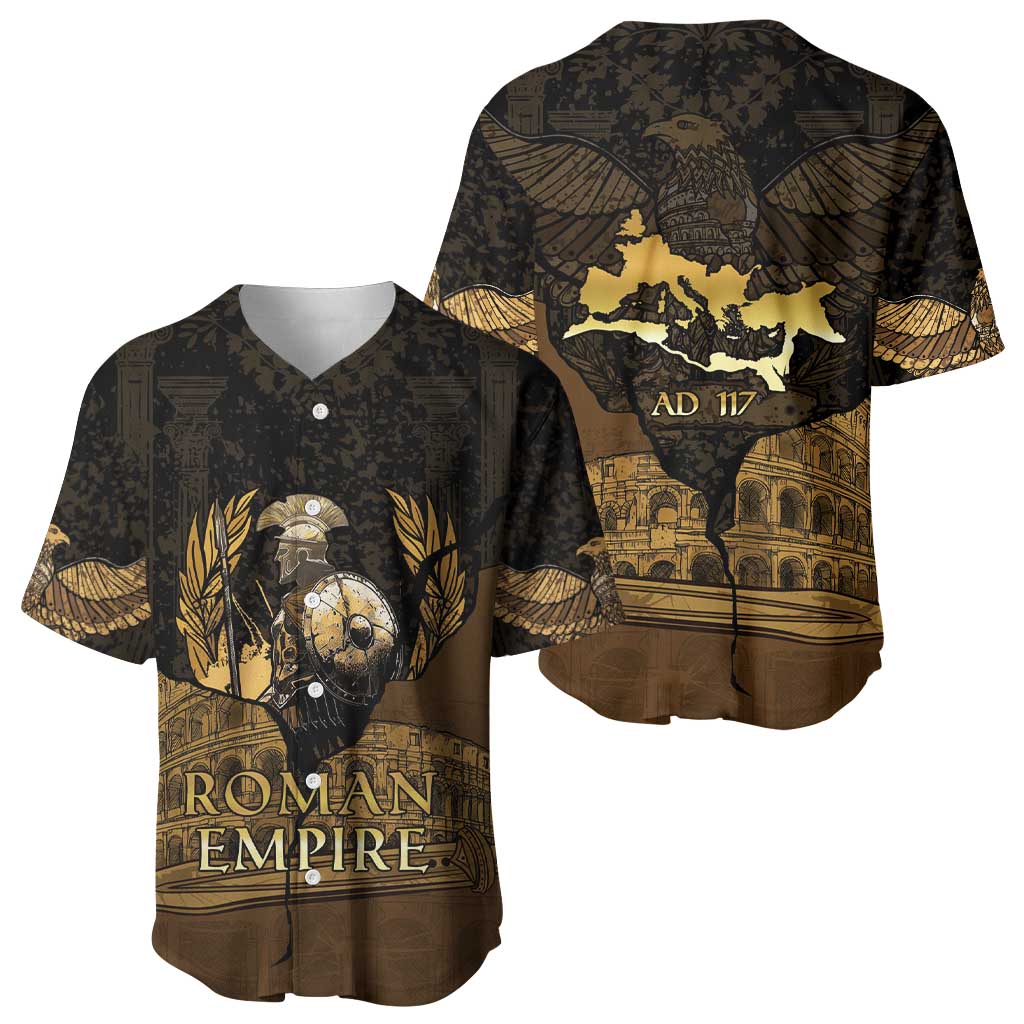 Roman Empire Baseball Jersey Centurion Colosseum - Wonder Print Shop