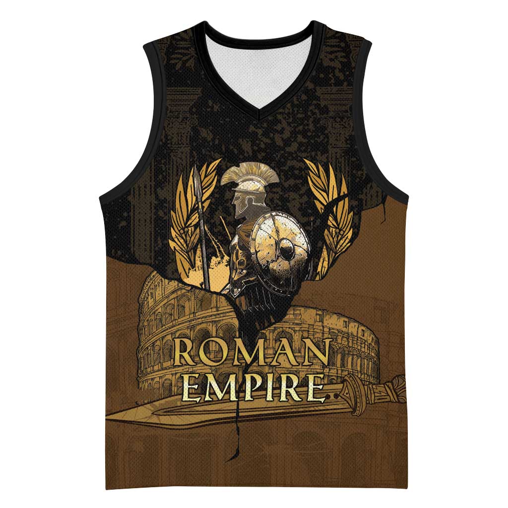 Roman Empire Basketball Jersey Centurion Colosseum - Wonder Print Shop