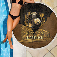 Roman Empire Beach Blanket Centurion Colosseum - Wonder Print Shop