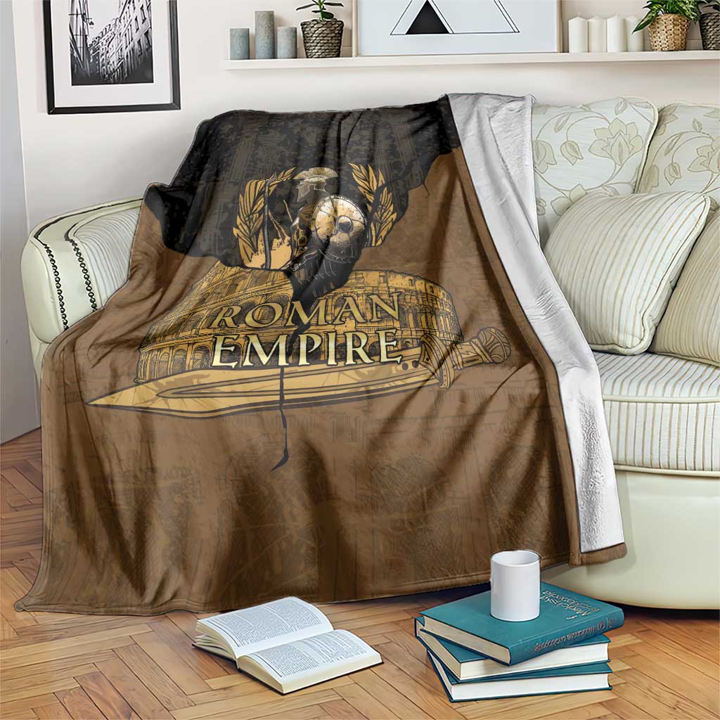Roman Empire Blanket Centurion Colosseum - Wonder Print Shop