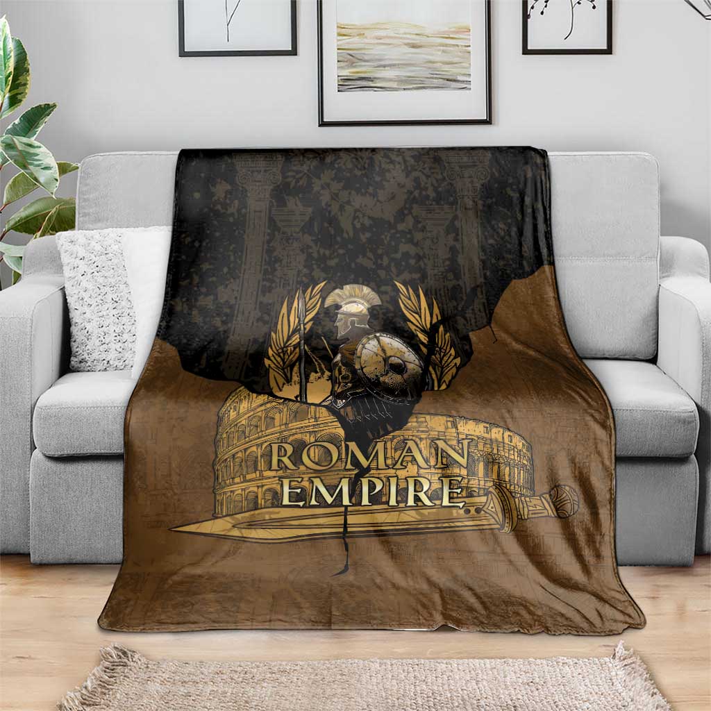 Roman Empire Blanket Centurion Colosseum - Wonder Print Shop