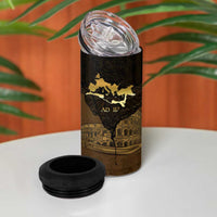 Roman Empire 4 in 1 Can Cooler Tumbler Centurion Colosseum - Wonder Print Shop