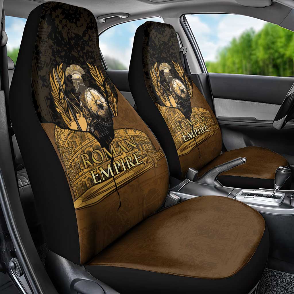 Roman Empire Car Seat Cover Centurion Colosseum - Wonder Print Shop