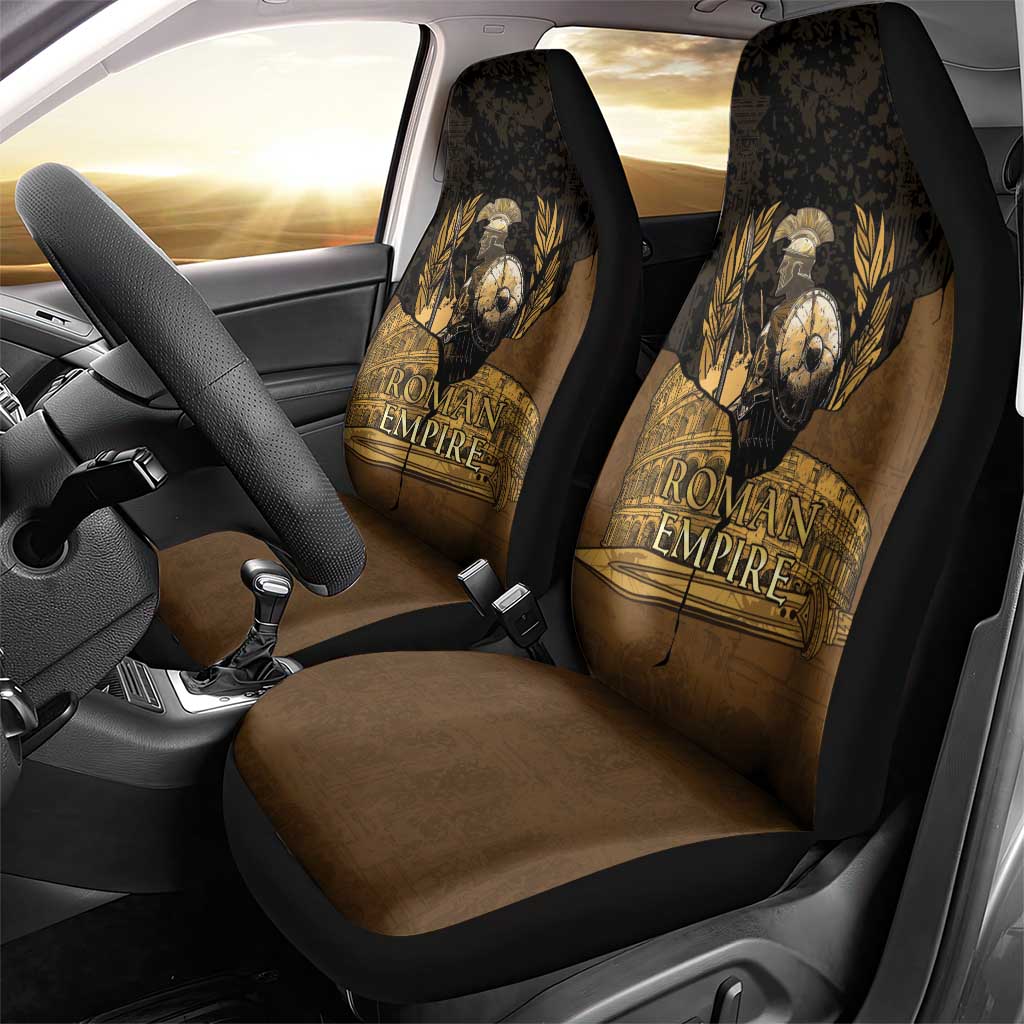 Roman Empire Car Seat Cover Centurion Colosseum - Wonder Print Shop