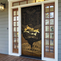 Roman Empire Door Cover Centurion Colosseum - Wonder Print Shop
