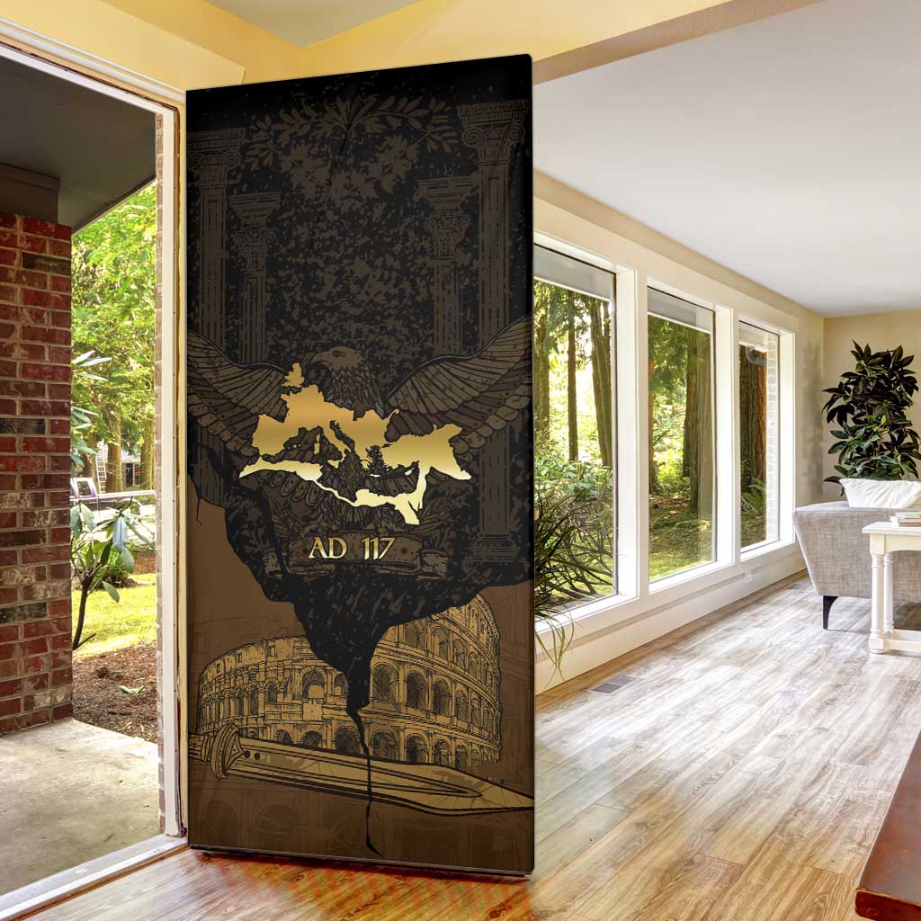 Roman Empire Door Cover Centurion Colosseum - Wonder Print Shop