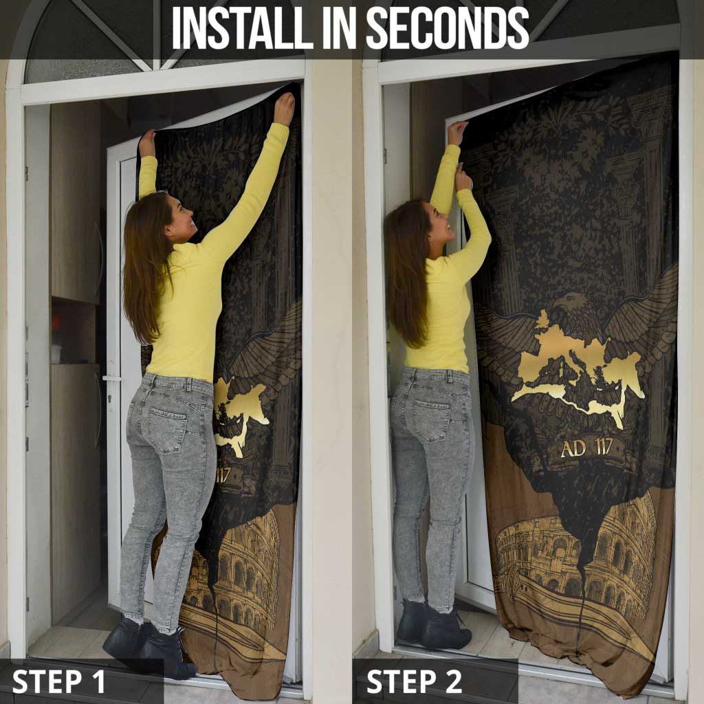 Roman Empire Door Cover Centurion Colosseum - Wonder Print Shop