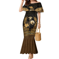 Roman Empire Family Matching Mermaid Dress and Hawaiian Shirt Centurion Colosseum - Wonder Print Shop