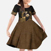 Roman Empire Family Matching Off Shoulder Maxi Dress and Hawaiian Shirt Centurion Colosseum - Wonder Print Shop