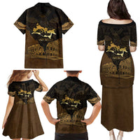 Roman Empire Family Matching Puletasi and Hawaiian Shirt Centurion Colosseum - Wonder Print Shop