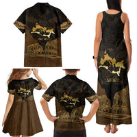 Roman Empire Family Matching Tank Maxi Dress and Hawaiian Shirt Centurion Colosseum - Wonder Print Shop