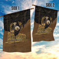 Roman Empire Garden Flag Centurion Colosseum - Wonder Print Shop