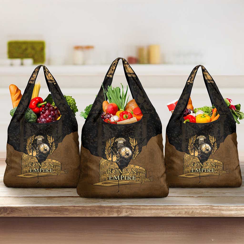 Roman Empire Grocery Bag Centurion Colosseum - Wonder Print Shop