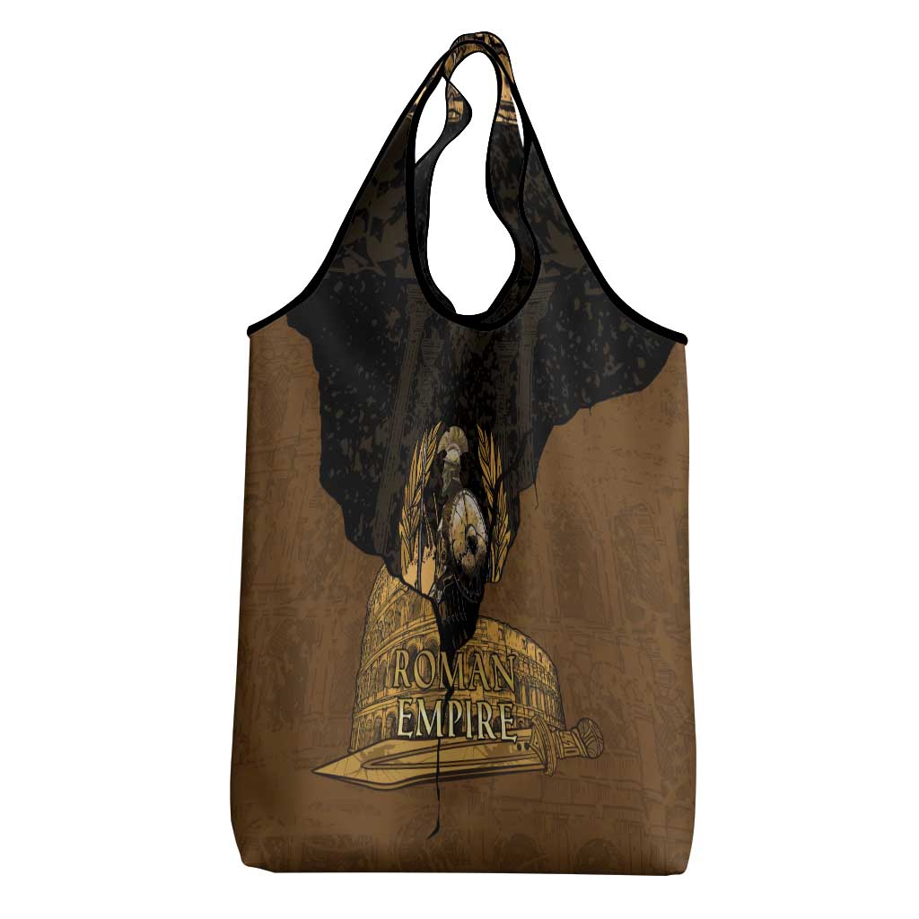 Roman Empire Grocery Bag Centurion Colosseum - Wonder Print Shop