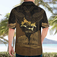 Roman Empire Hawaiian Shirt Centurion Colosseum - Wonder Print Shop