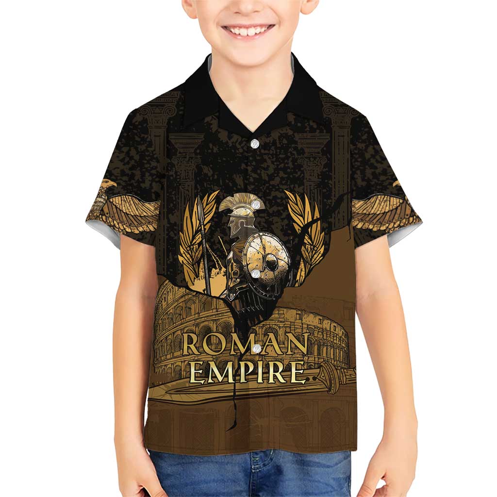 Roman Empire Hawaiian Shirt Centurion Colosseum - Wonder Print Shop