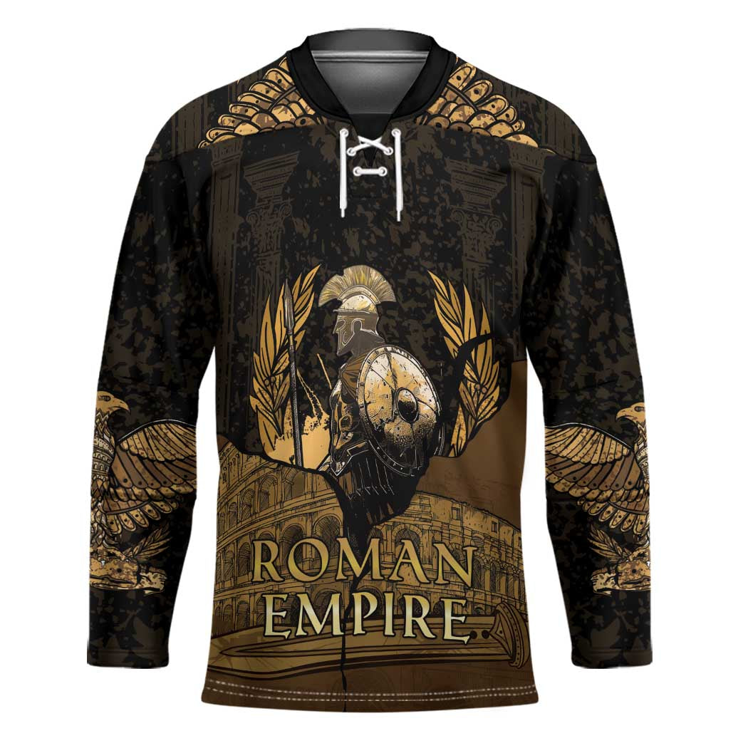 Roman Empire Hockey Jersey Centurion Colosseum - Wonder Print Shop