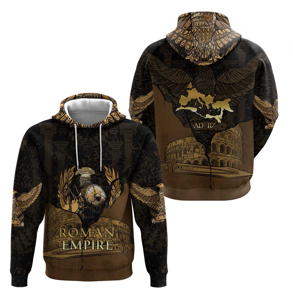 Roman Empire Hoodie Centurion Colosseum - Wonder Print Shop