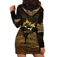 Roman Empire Hoodie Dress Centurion Colosseum - Wonder Print Shop