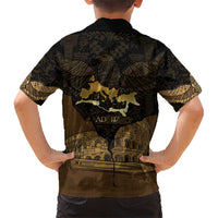 Roman Empire Kid Hawaiian Shirt Centurion Colosseum - Wonder Print Shop