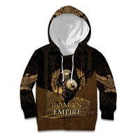 Roman Empire Kid Hoodie Centurion Colosseum - Wonder Print Shop