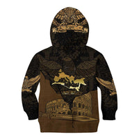 Roman Empire Kid Hoodie Centurion Colosseum - Wonder Print Shop