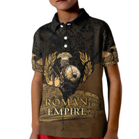 Roman Empire Kid Polo Shirt Centurion Colosseum - Wonder Print Shop