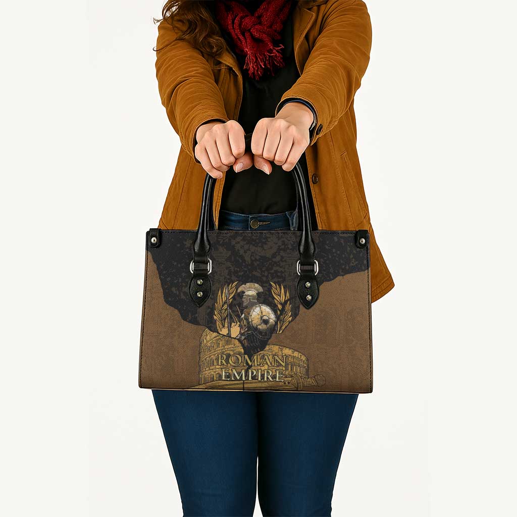 Roman Empire Leather Bag Centurion Colosseum - Wonder Print Shop