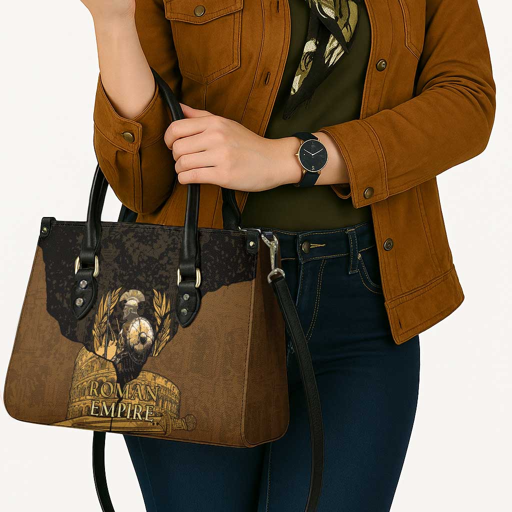 Roman Empire Leather Bag Centurion Colosseum - Wonder Print Shop