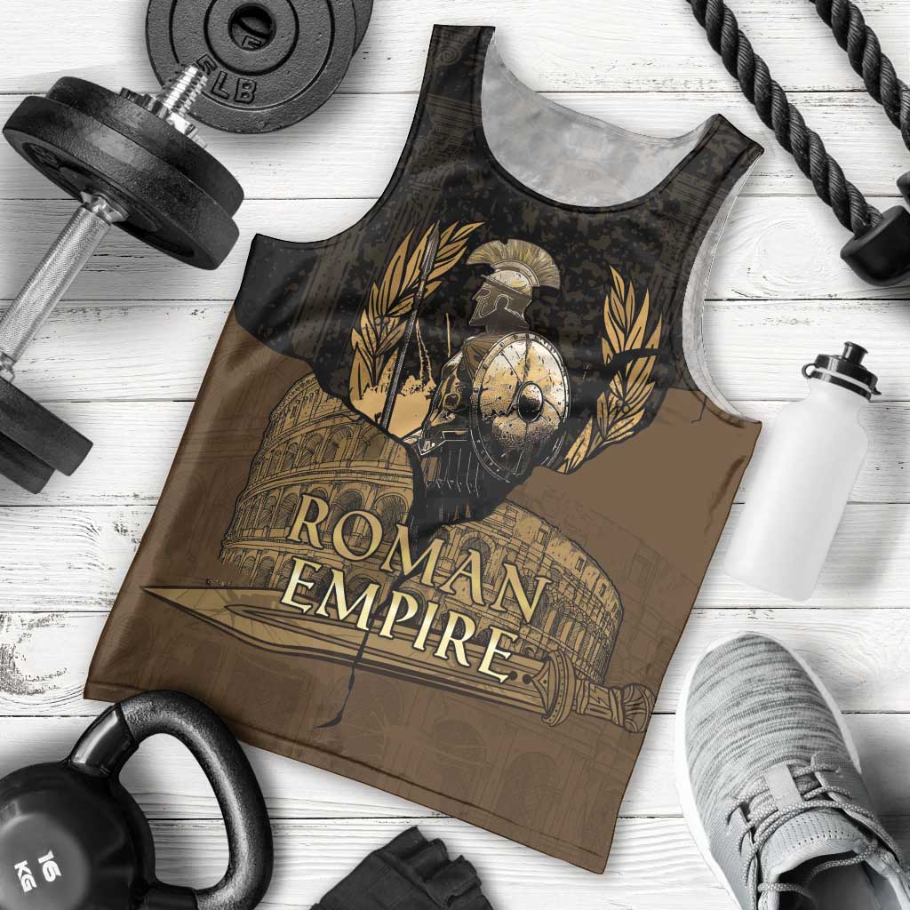 Roman Empire Men Tank Top Centurion Colosseum - Wonder Print Shop