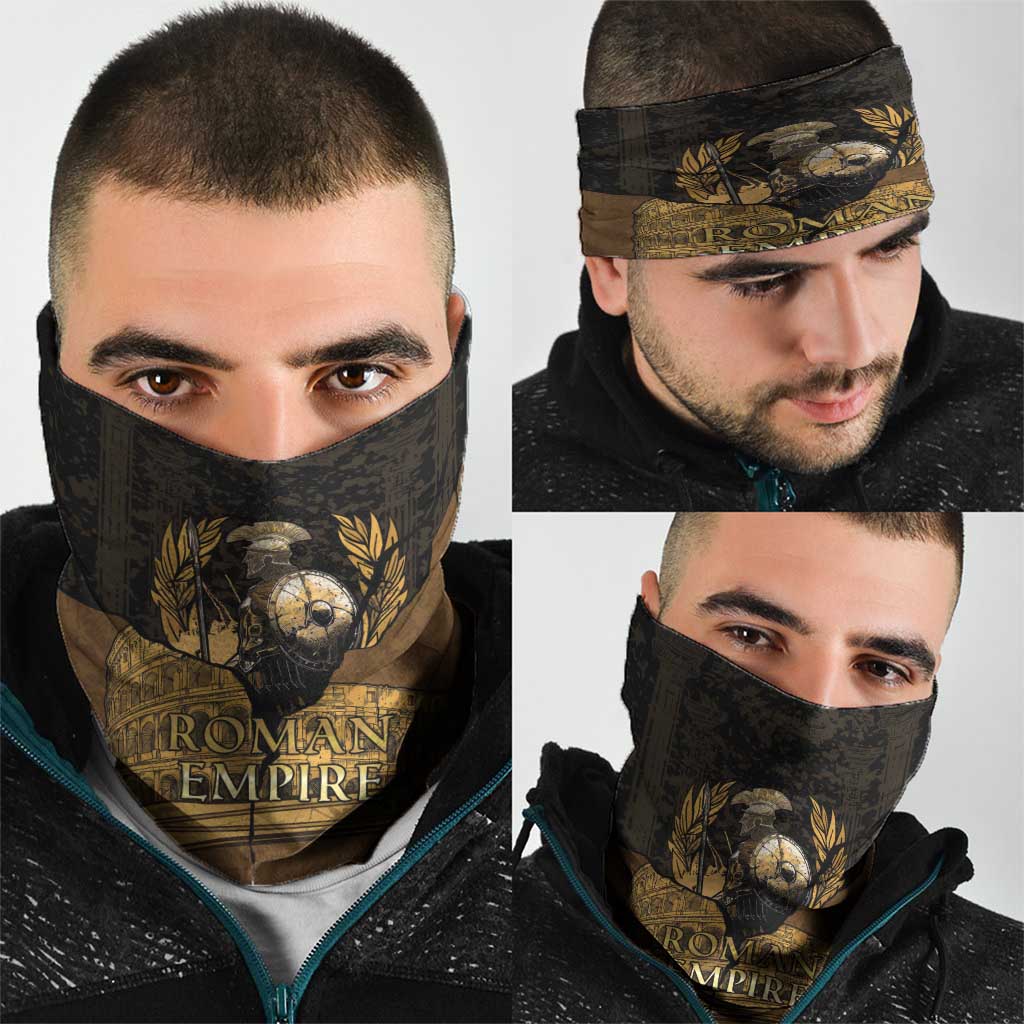 Roman Empire Neck Gaiter Centurion Colosseum - Wonder Print Shop