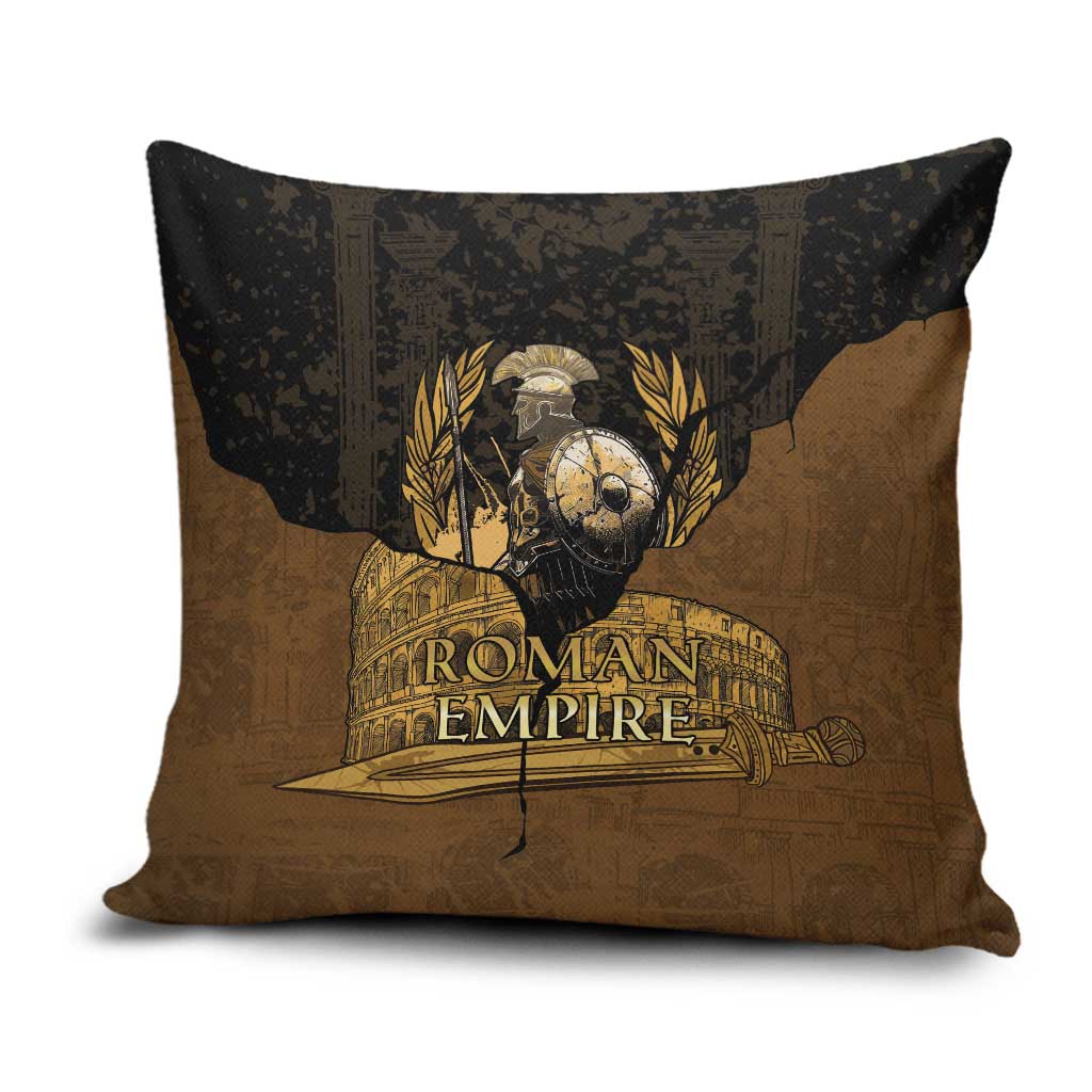 Roman Empire Pillow Cover Centurion Colosseum - Wonder Print Shop