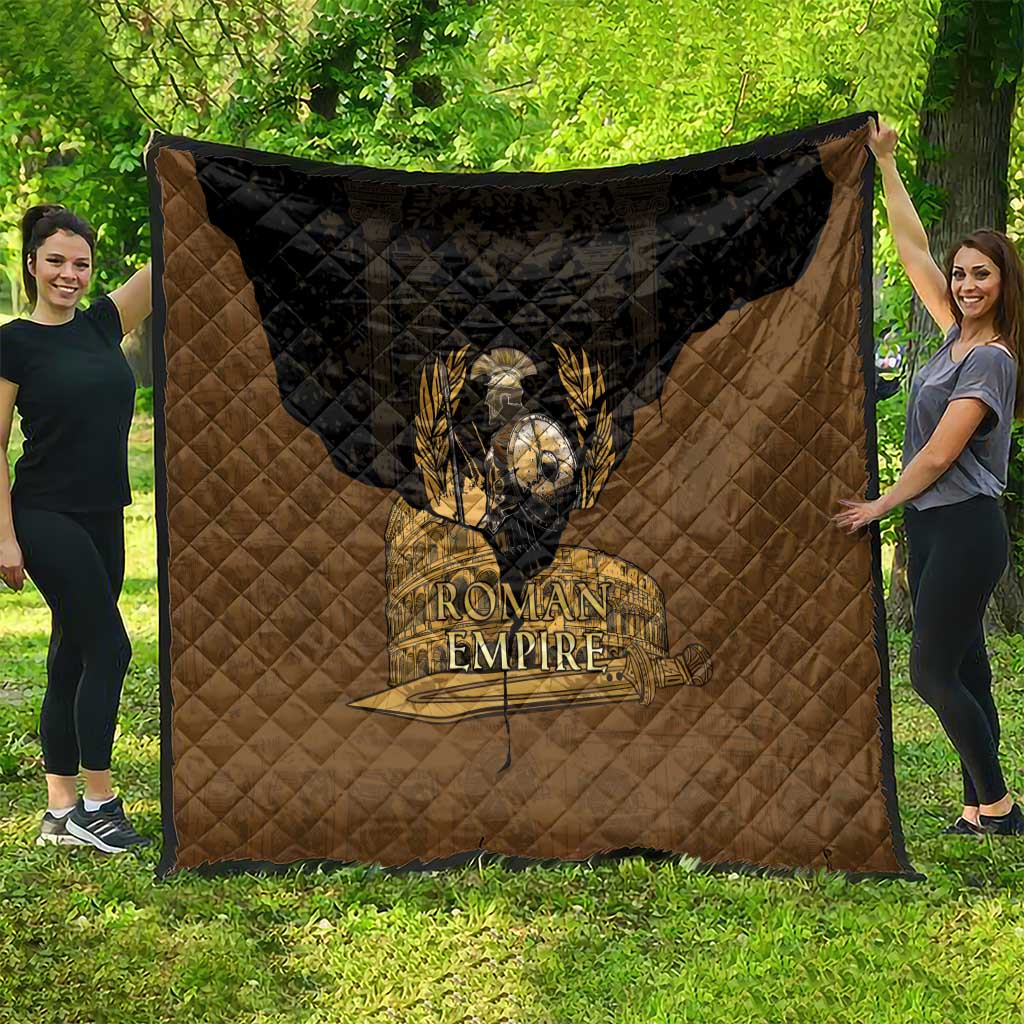 Roman Empire Quilt Centurion Colosseum - Wonder Print Shop