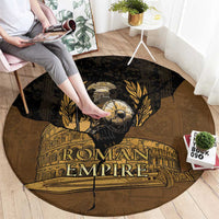Roman Empire Round Carpet Centurion Colosseum - Wonder Print Shop