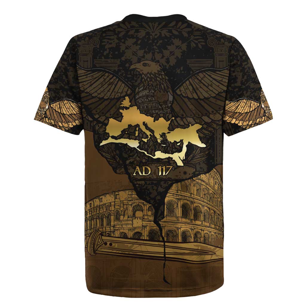 Roman Empire Rugby Jersey Centurion Colosseum - Wonder Print Shop
