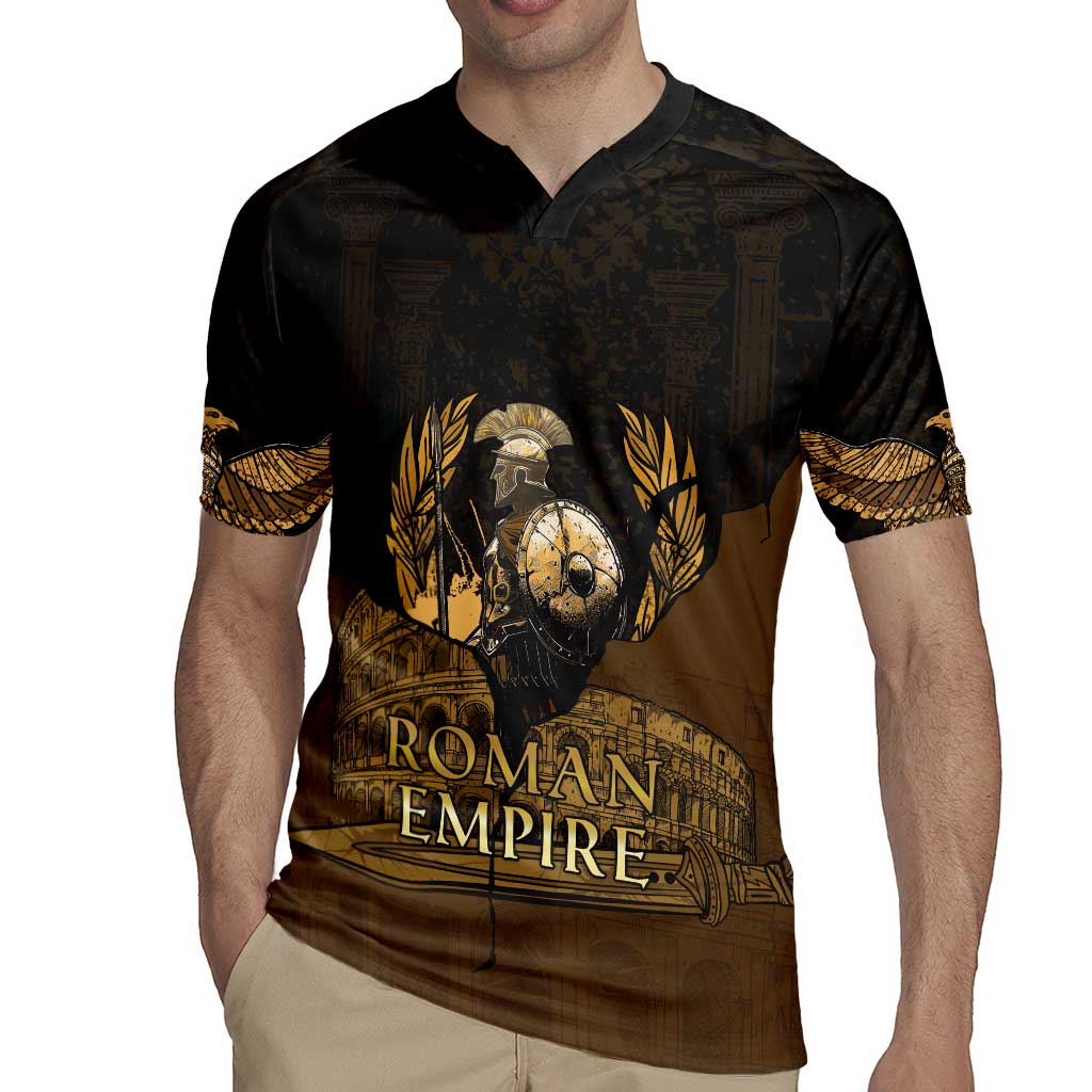 Roman Empire Rugby Jersey Centurion Colosseum - Wonder Print Shop